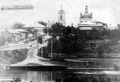 Вид на Сапожок со стороны реки Машки